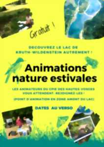 Animations nature estivales