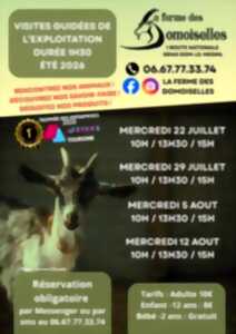 Visite guidée exploitation familiale : La ferme des Domoiselles - Copie