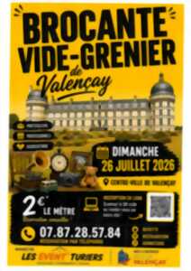 Brocante, vide-grenier de Valençay.