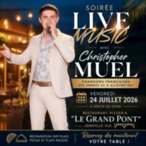 photo Soirée live music avec Christopher Muel