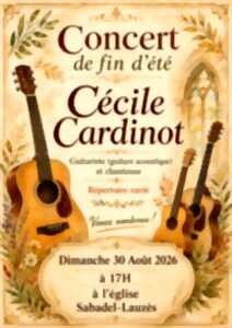 Concert de fin d'été : Cécile CARDINOT