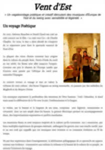 photo VENT D'EST
