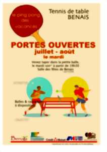 Portes ouvertes Tennis de table
