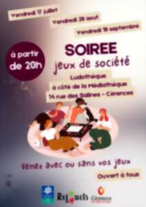 Soirée jeux de société