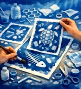 LES ATELIERS DE LA CABANE : CYANO-PLASTIQUONS !