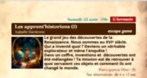 Festival Re-naissance à l'Arrosoir : les apprent’historiens !
