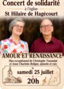 Concert duo de Christophe Toussaint et Anne-Charlotte Beligné - épinettes et voix