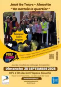 World Cleanup Day : quartier Alouette