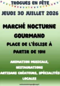 Marché nocturne gourmand