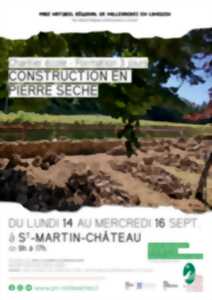 Chantier école de construction en pierre sèche - Formation 3 jours