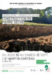 Chantier école de construction en pierre sèche - Initiation à la journée
