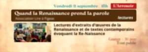 Festival Re-naissance à Figeac : Quand la Renaissance prend la parole