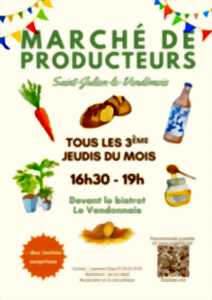 Marché de producteur à Saint-Julien-le-Vendômois