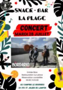 Concert au snack-bar La Plage