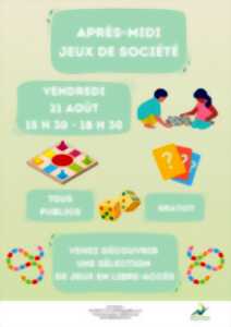 Après-midi jeux de société