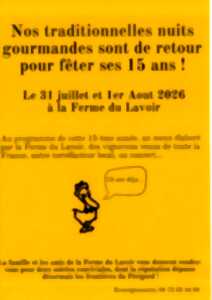Nuits Gourmandes à la ferme du lavoir