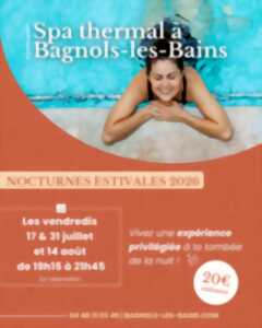 NOCTURNES AUX THERMES DE BAGNOLS