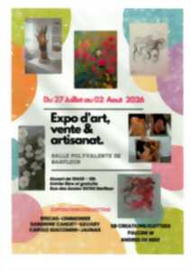 Exposition d'Art, vente & Artisanat