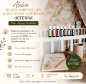 photo Atelier huiles essentielles et solutions naturelles
