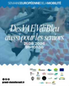Des vélos à assistance électrique VéliBleu aussi pour les seniors