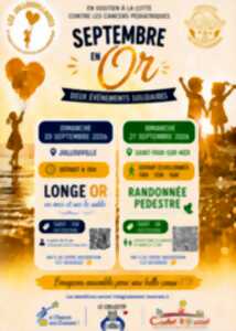 Marche caritative dans le cadre de Septembre en Or