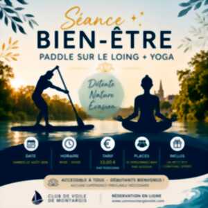 Séance bien-être paddle + yoga