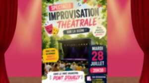 Spectacle d'improvisation théâtrale à Pont d'Ouilly