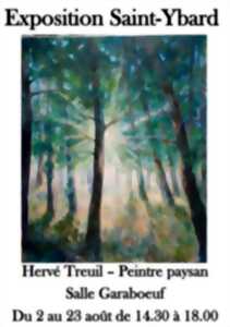 photo Exposition Hervé Treuil - peintre paysan