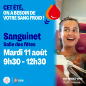 Don du sang à Sanguinet