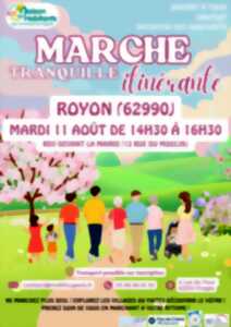 Marche tranquille itinérante à Royon