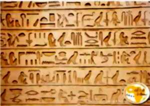 photo Champollion : Le déchiffrement des hiéroglyphes