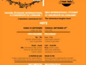 photo Welcome Day des étudiants internationaux