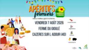 Apéritif à la ferme du Gioulé