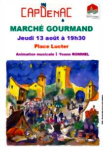 photo Marché gourmand  nocturne à Capdenac le Haut