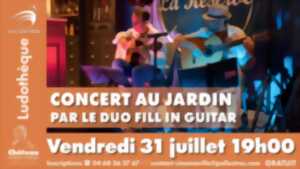 photo CONCERT AU JARDIN