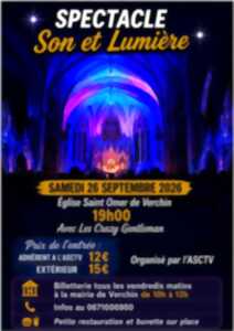 Spectacle Son & Lumière en l'Église Saint-Omer de Verchin