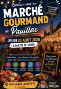 Marché nocturne et gourmand à Pauillac