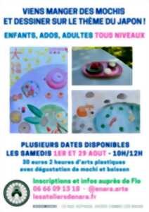 photo Viens manger des mochis et dessiner sur le thème du Japon !