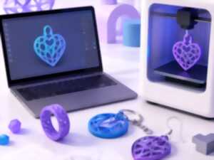 photo Atelier de création 3D : Création de bijoux & porte-clés