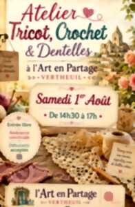 Atelier Tricot, Crochet & Dentelles à l'Art en Partage