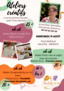 photo Ateliers créatifs : bijoux, modelage et scrapbooking