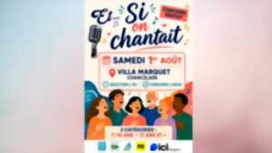 Et si ... on chantait!