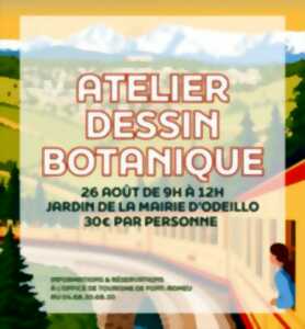 photo ATELIER DESSIN BOTANIQUE - MERCREDI 26 AOÛT
