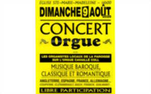 photo Concert d'orgue
