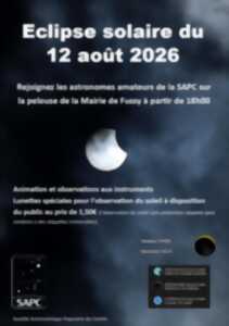photo Observation de l'Éclipse Partielle de Soleil du 12 août