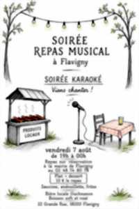 photo Soirée repas musical