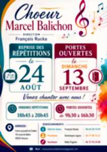 Portes ouvertes Choeur Marcel Balichon