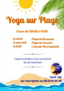 photo Yoga sur plage