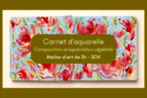 photo Atelier d'art | Carnet d'aquarelles
