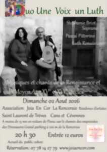 photo SPECTACLE « DUO UNE VOIX UN LUTH »
